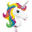 Unicorn Head Super Shape Foil Balloon - Rainbow - The Ultimate Balloon & Party Shop