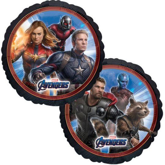 18" Foil Avengers Printed Balloon - 2 Sided