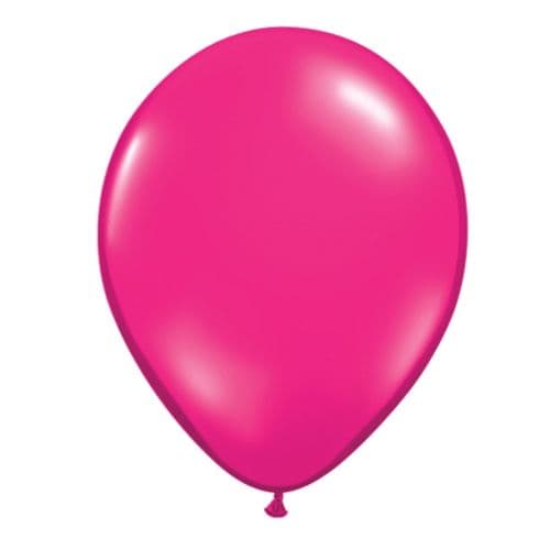 Latex Balloons (10pk) - Magenta Pink