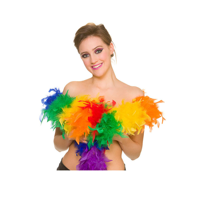 Feather Boa - Rainbow