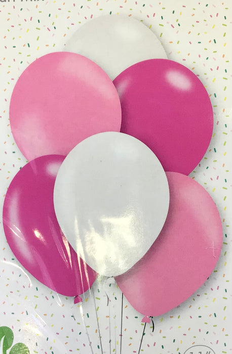 Latex Balloons (10pk) - Pearl Pink Mix