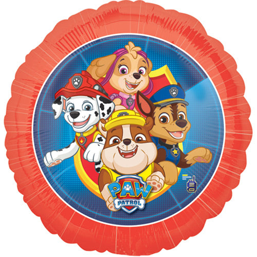 18" Foil Paw Patrol Gang Printed Balloon - The Ultimate Balloon & Party Shop
