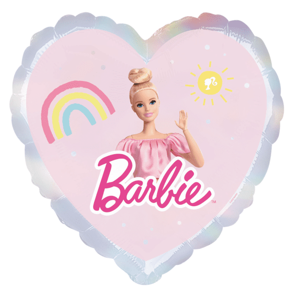 18" Barbie Heart Foil Balloon (2sided)