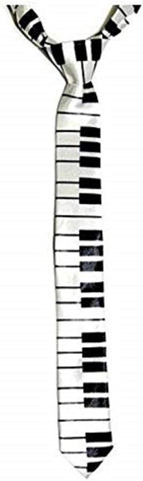 Piano Print Tie