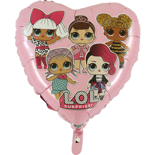 18" Foil LOL Heart Shape Balloon