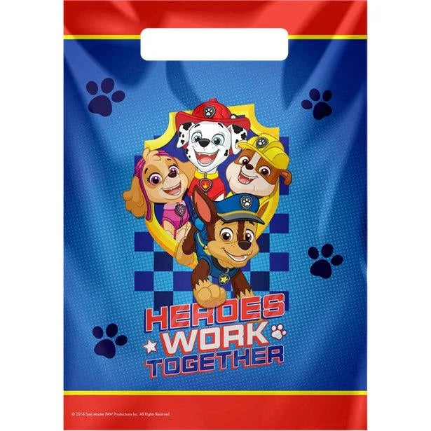 Party Loot Bags - Paw Patrol