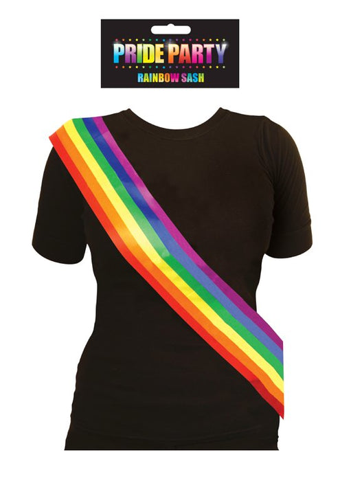 Rainbow Party Sash