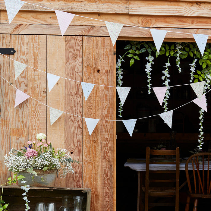 Rustic Floral Party Bunting