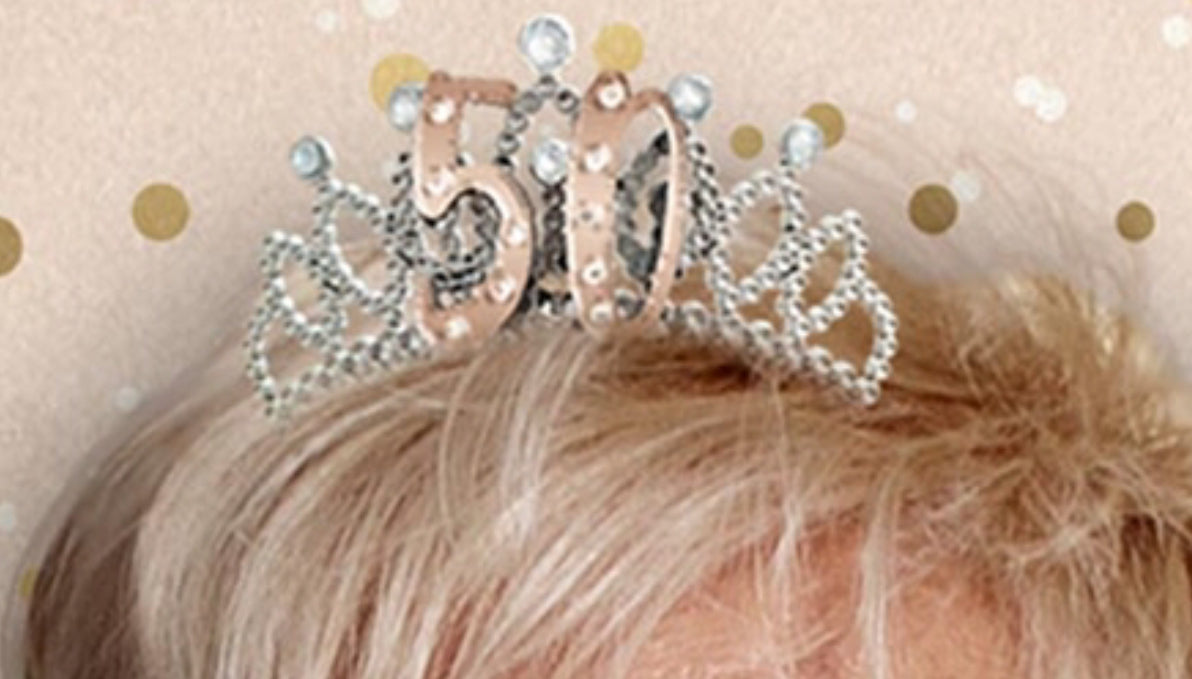 Birthday Tiara - Age 50