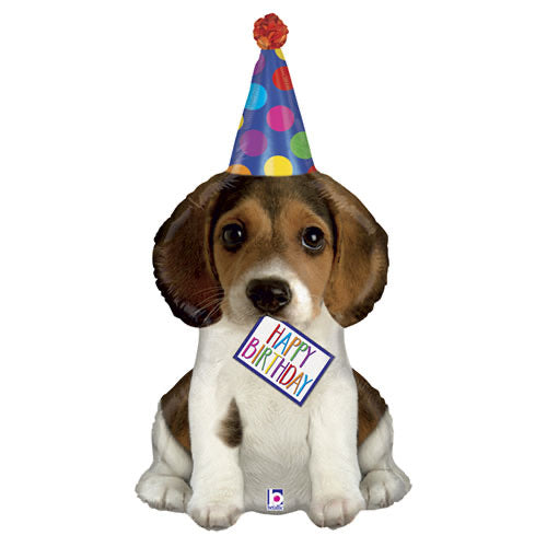 Birthday Super Shape Balloon - Puppy - The Ultimate Balloon & Party Shop