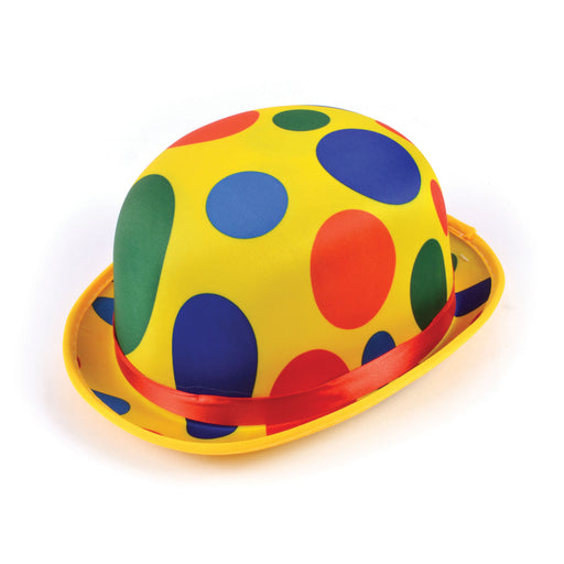 Polka Dot Bowler Hat