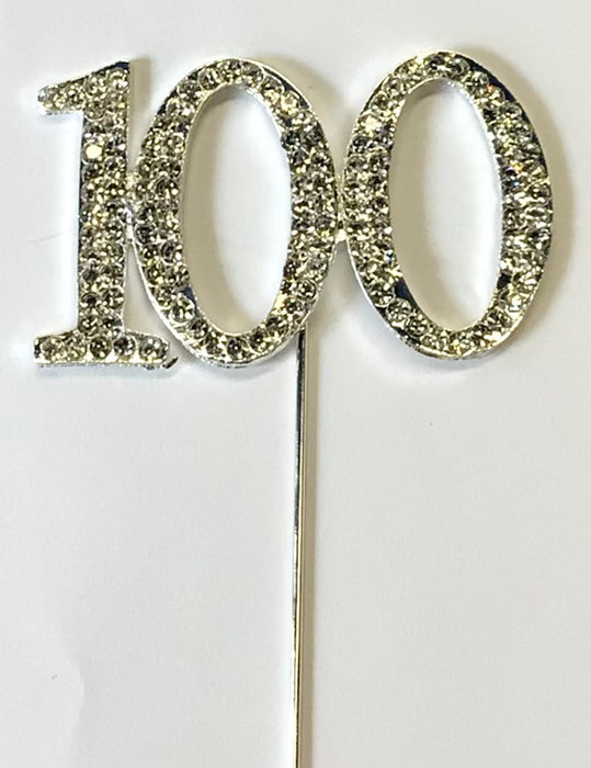 Diamanté Cake Topper- 100