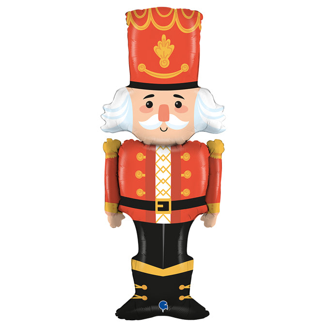 Supershape Foil Christmas Balloon - Nutcracker