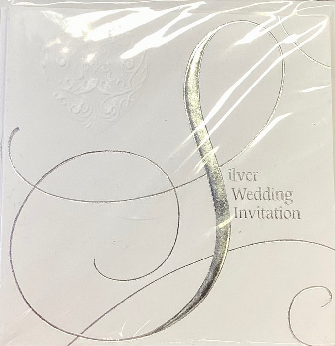 Anniversary Invitations - Silver Wedding
