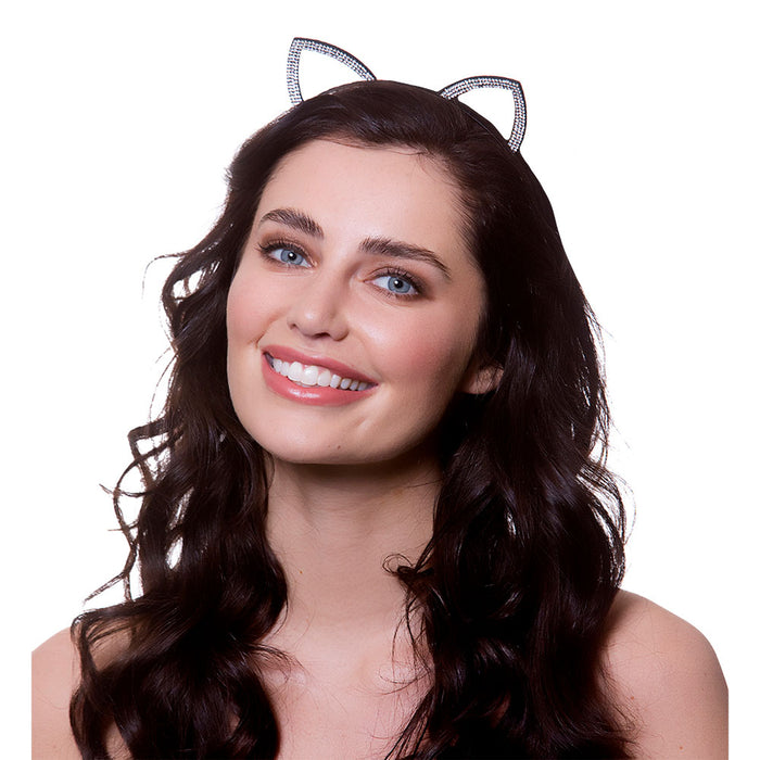 Diamanté Cat Ears