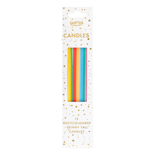 Skinny Tall Party Candles (12pk)