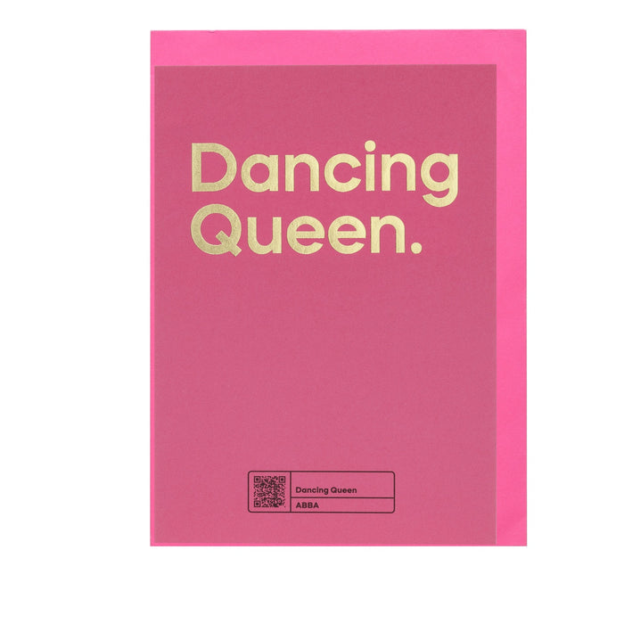 Say It With Songs Card - Dancing Queen