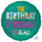 18" Foil Happy Birthday - Birthday Struggle (2 Sided) - The Ultimate Balloon & Party Shop