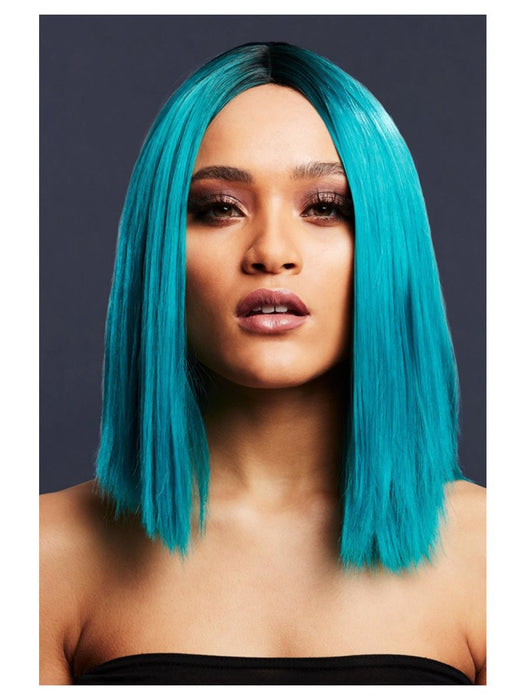 Kylie Fever Wig - Teal