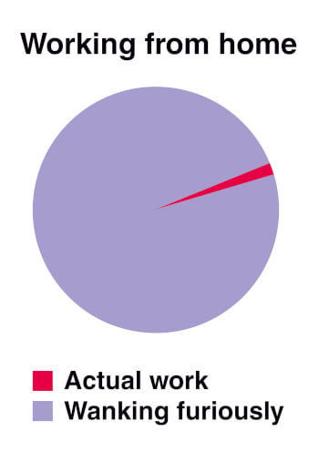 Working From Home Chart