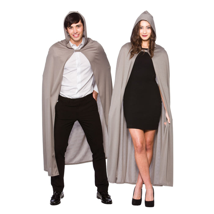 Adult Hooded Cape - Grey