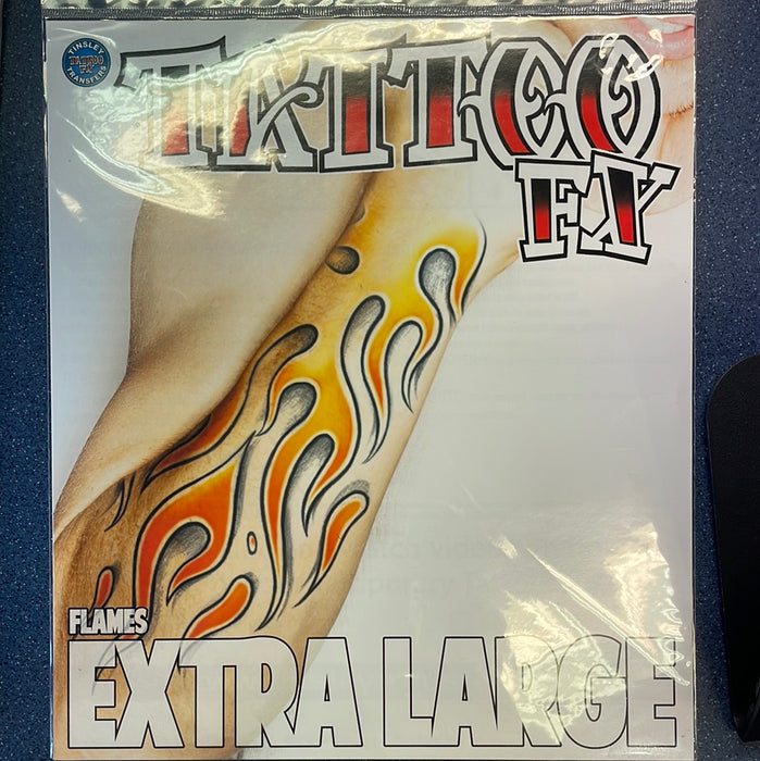 Tattoos ex large flames
