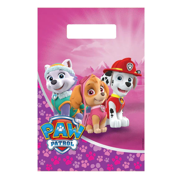 Party Loot Bags - Paw Patrol (Pink)