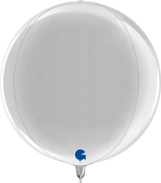 Globe Foil Balloon - Silver