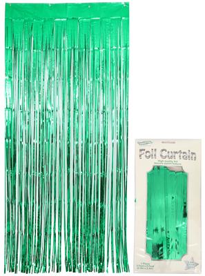 Tinsel Curtain - Green