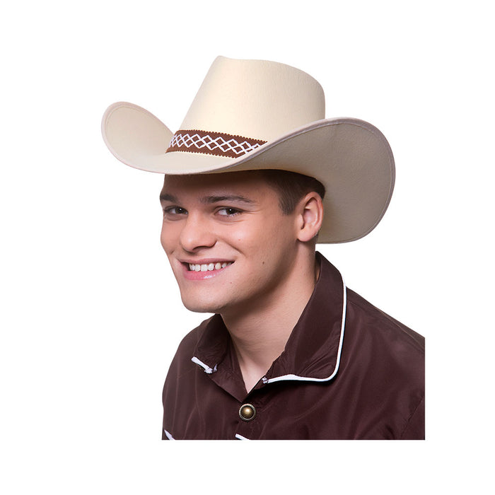 Texan Cowboy Hat - Classic Sand