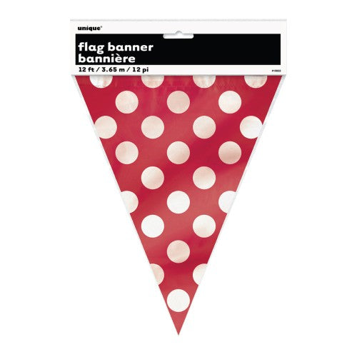 Spotty Bunting - Red