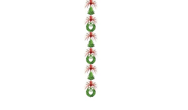 Christmas Cascade Column - Christmas Trees. - The Ultimate Balloon & Party Shop