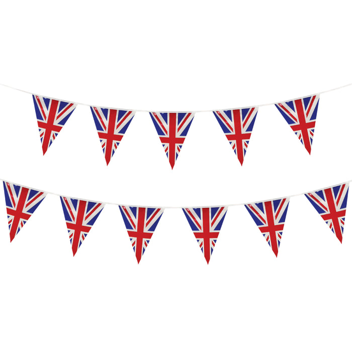 Union Jack Triangle Bunting -  10m