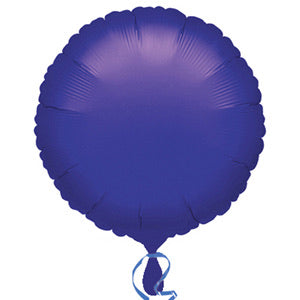 18" Foil Round Balloon - Purple - The Ultimate Balloon & Party Shop