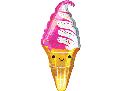 41” Ice Cream Supershape Balloon