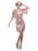 1920's Vintage Pink Flapper Costume