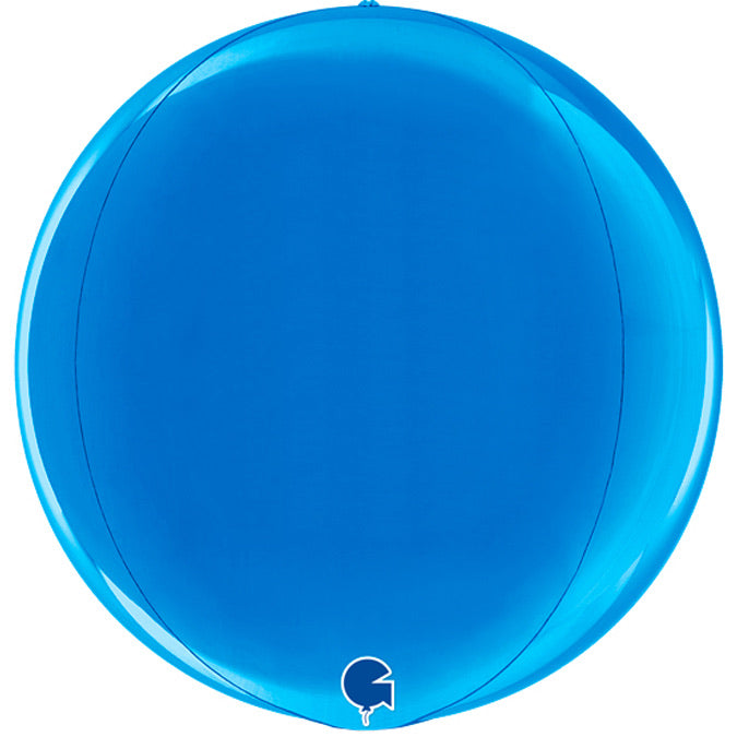 Globe Foil Balloon - Blue - The Ultimate Balloon & Party Shop