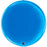 Globe Foil Balloon - Blue - The Ultimate Balloon & Party Shop