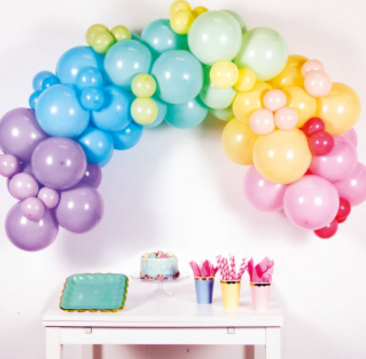 DIY Balloon Garland Kit - Rainbow