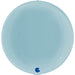 Globe Foil Balloon - Light Blue - The Ultimate Balloon & Party Shop