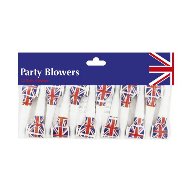 Union Jack blow out