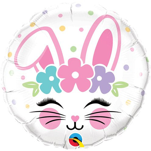 18" Bunny Rabbit Printed Foil Balloon