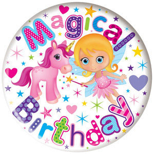 Happy Birthday Foil Balloon - Unicorn Fairy - The Ultimate Balloon & Party Shop