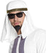 White/Gold Sheik Hat - The Ultimate Balloon & Party Shop