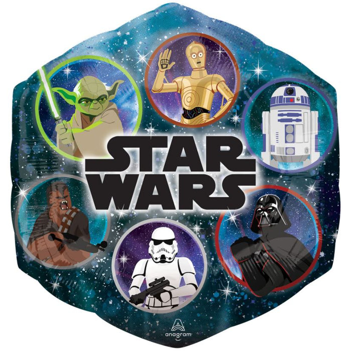Star Wars Character SuperShape Foil Balloon