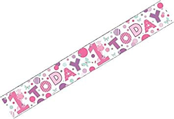 Age 1 Birthday Banner