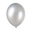 Latex Plain Balloons - Silver (8pk)