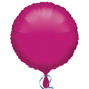 18" Foil Round Balloon - Hot Pink - The Ultimate Balloon & Party Shop