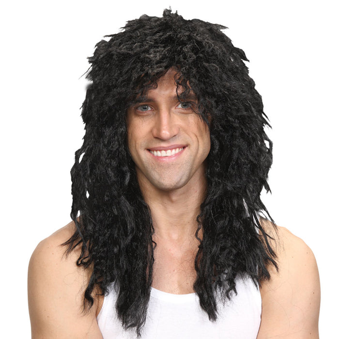 Rockstar Black Wig