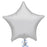 20" Foil Star Balloon - Silver - The Ultimate Balloon & Party Shop